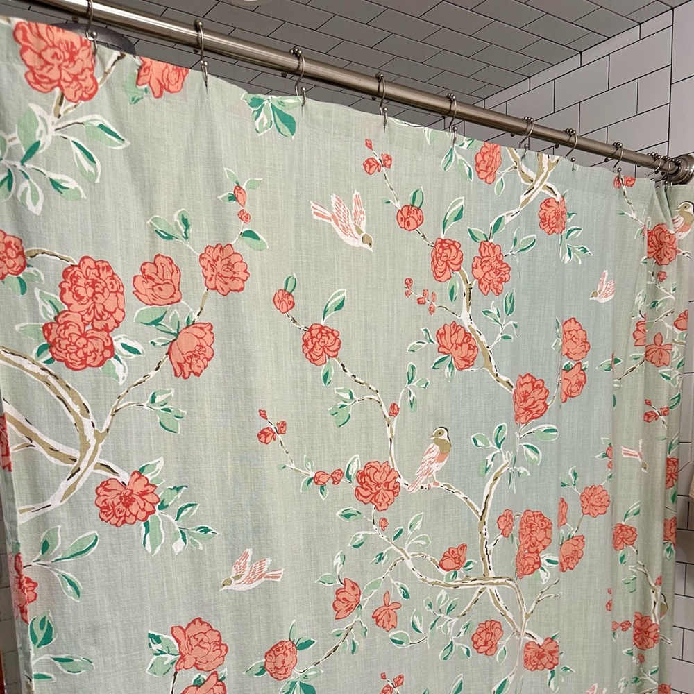 Threshold shower curtain 72x72